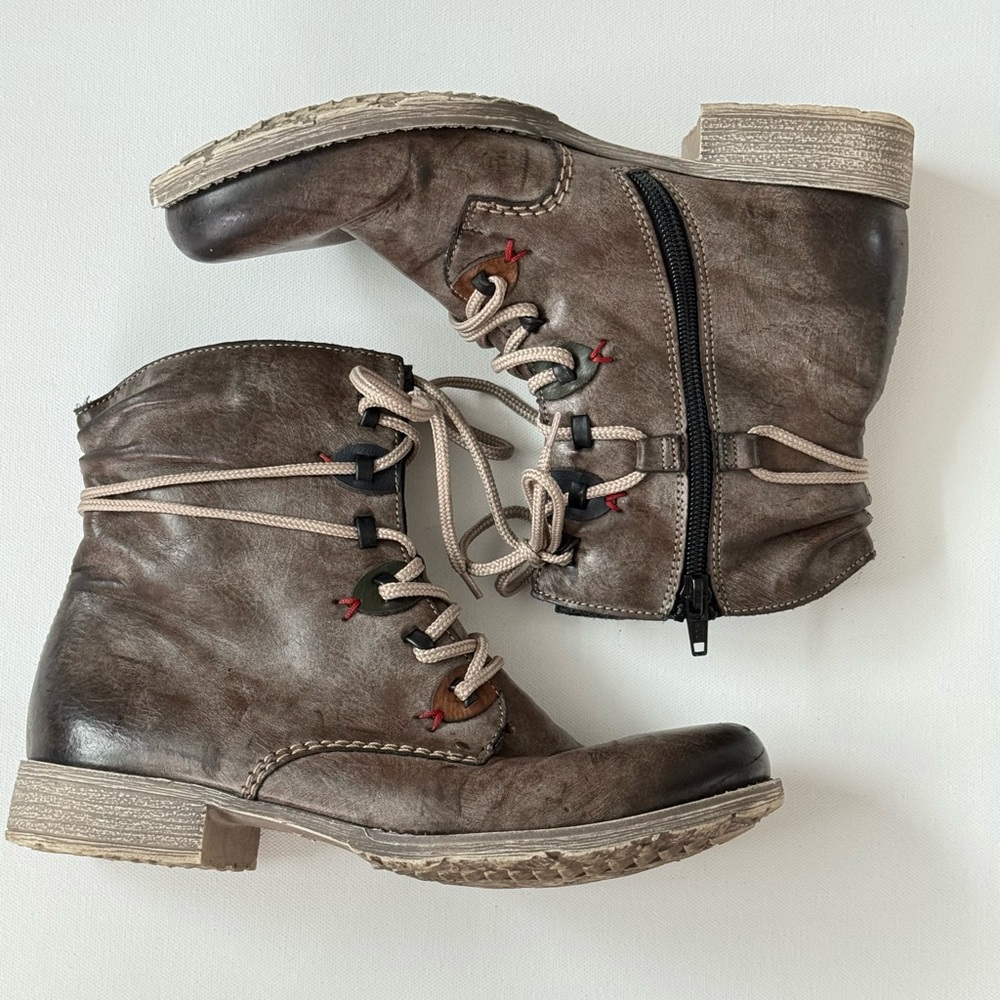 Rieker Women's Payton 27 Ankle Boot Brown Cigar